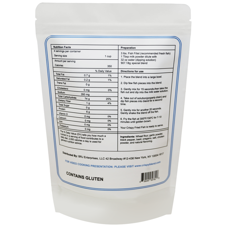premium flour blend for fried fish